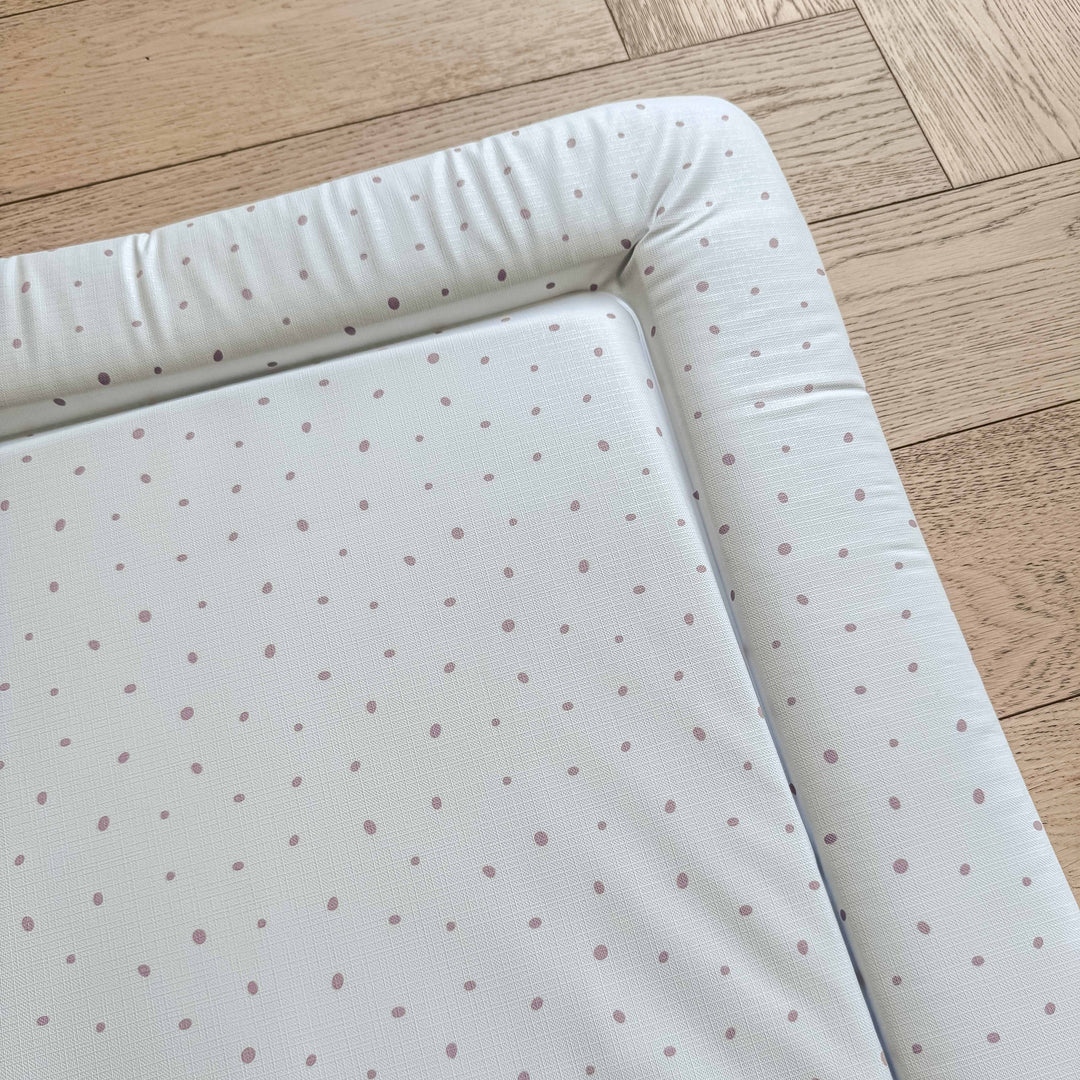 Mabel & Fox - Baby Changing Mat - Pink Spotty