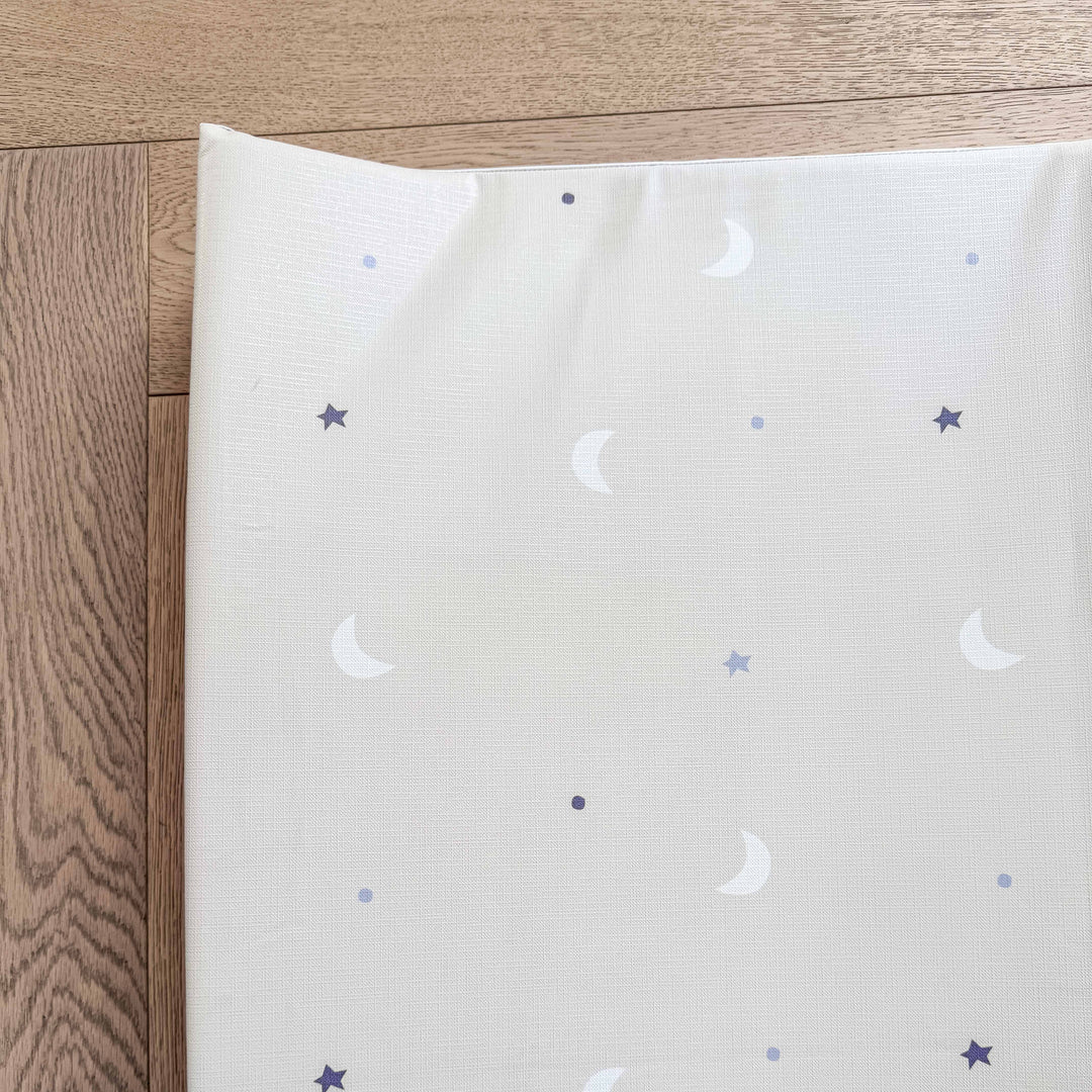 Mabel & Fox - Wedge Baby Changing Mat - Starry Night