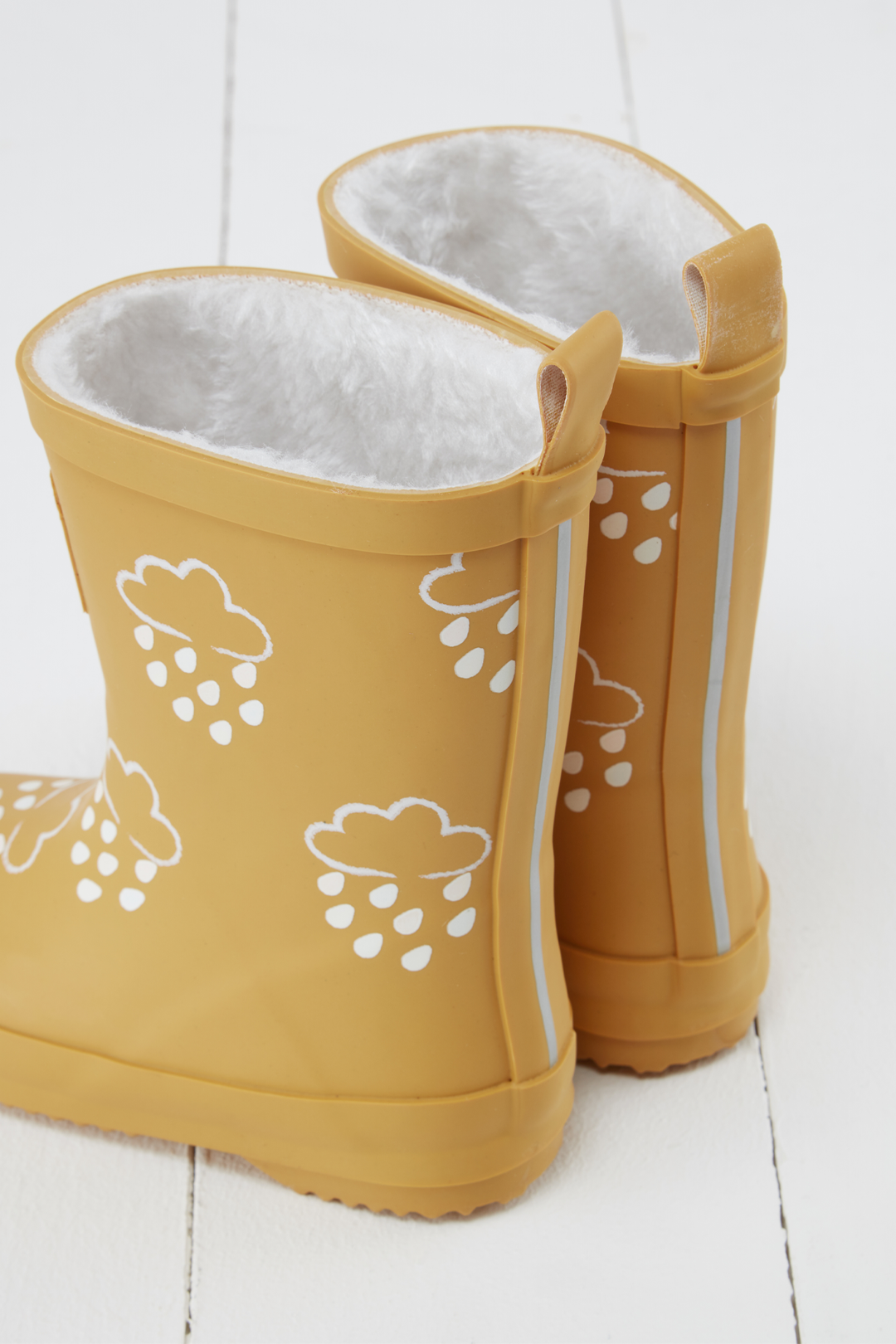 Grass & Air - Colour-Changing Cloud Wellies - Ochre