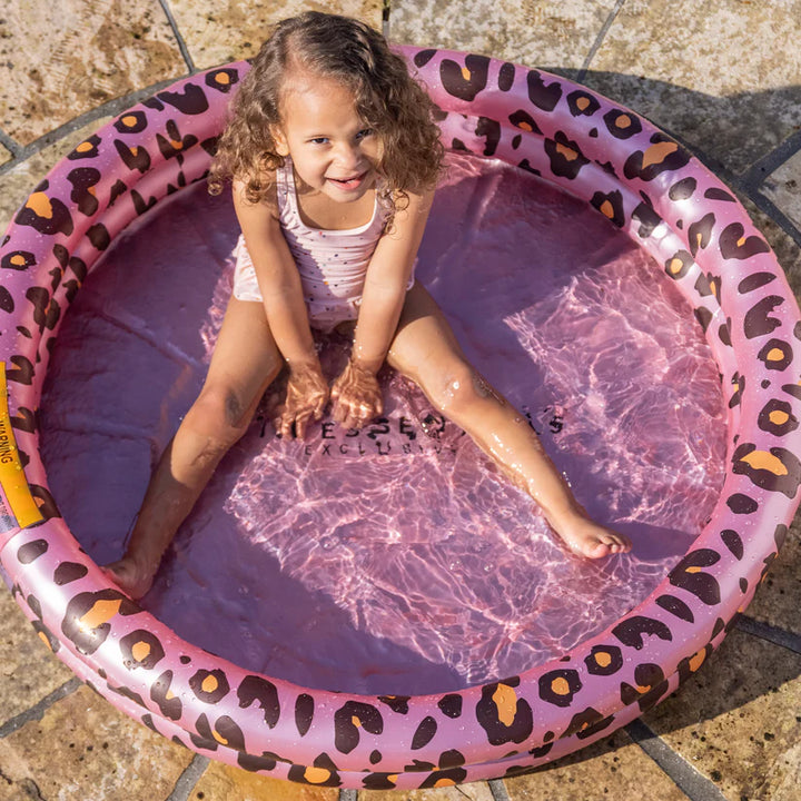 Swim Essentials - Inflatable Swimming Pool - Rose Gold Leopard - 100cm