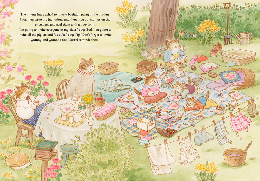 Cat Family Birthday