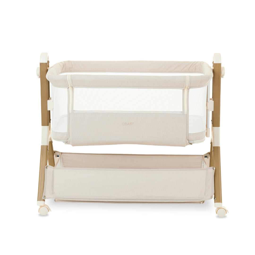 OBaby - Cloud Bedside Crib - Oatmeal