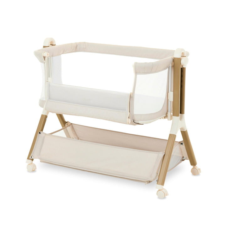 OBaby - Cloud Bedside Crib - Oatmeal
