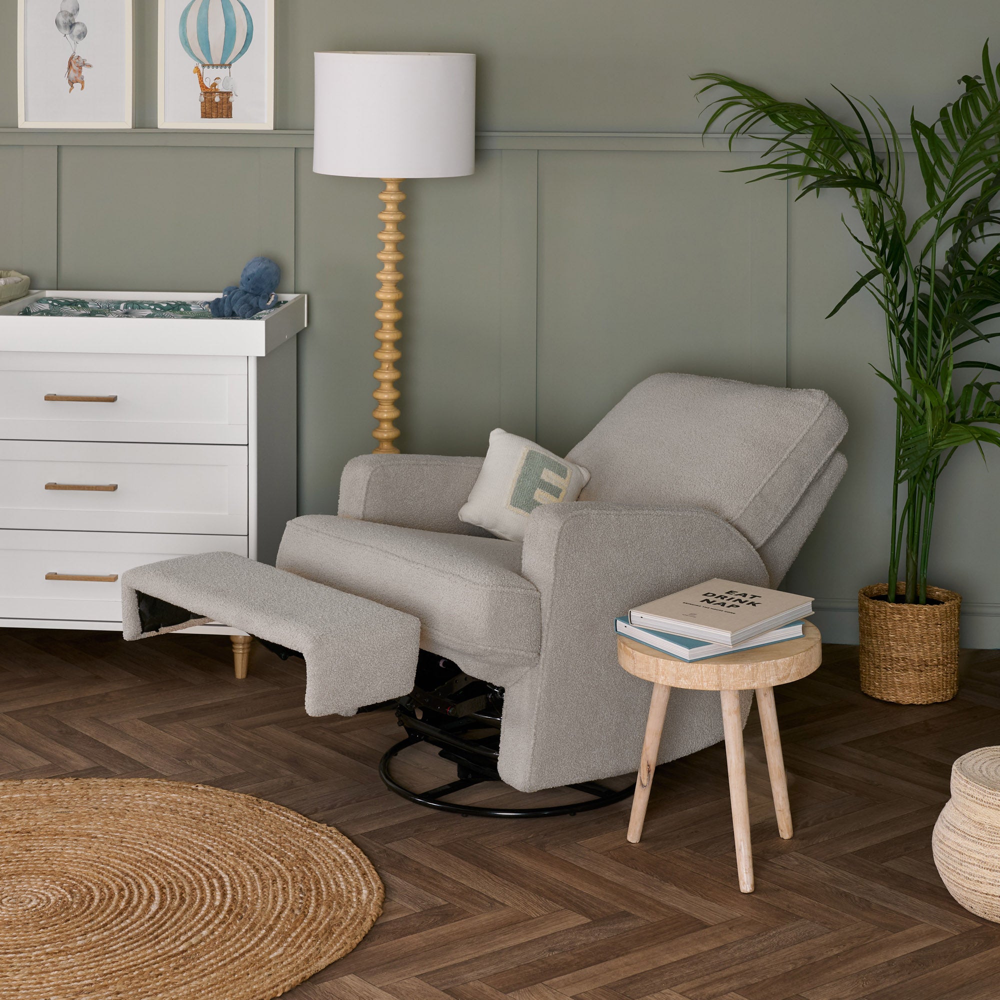 Electric recliner glider online