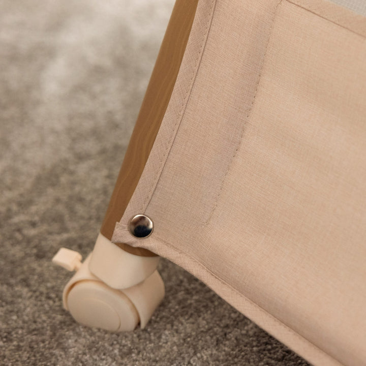 OBaby - Cloud Bedside Crib - Oatmeal