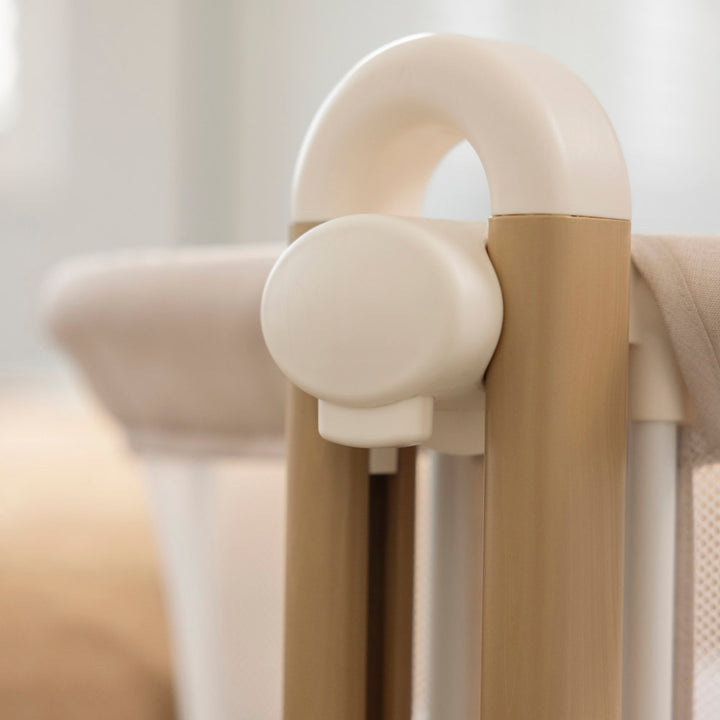 OBaby - Cloud Bedside Crib - Oatmeal