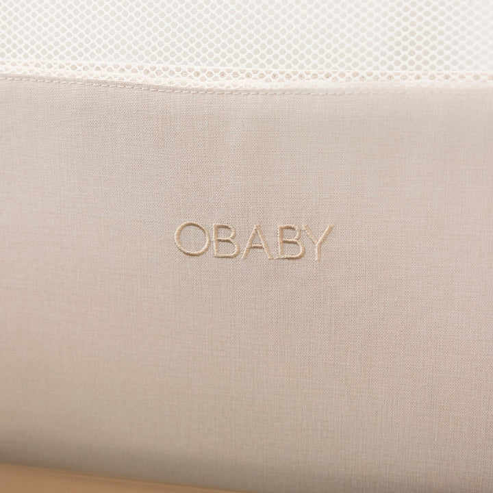 OBaby - Cloud Bedside Crib - Oatmeal