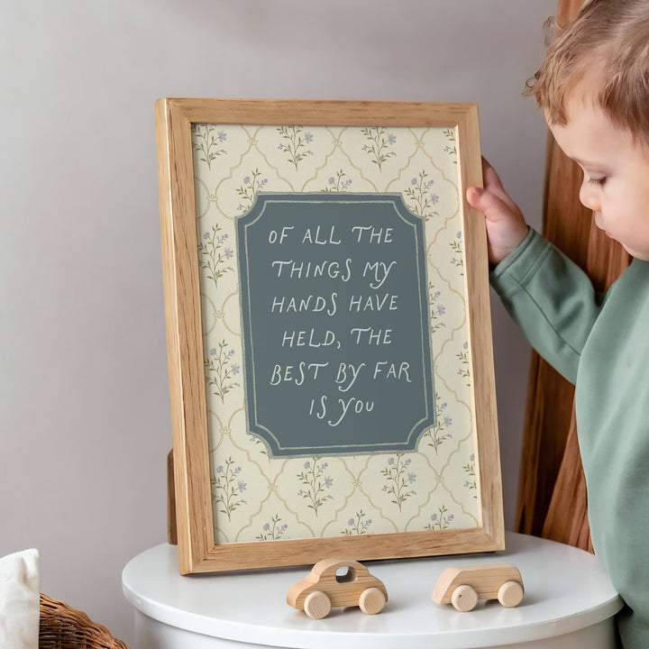 Mabel & Fox - Art Print - Of all the Things - Mabel & Fox