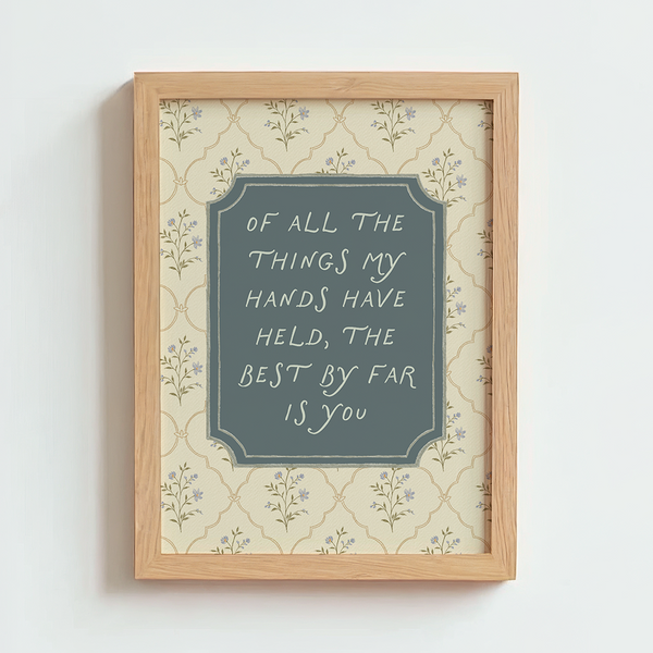 Mabel & Fox - Art Print - Of all the Things - Mabel & Fox