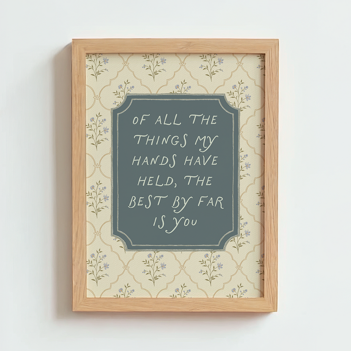 Mabel & Fox - Art Print - Of all the Things - Mabel & Fox