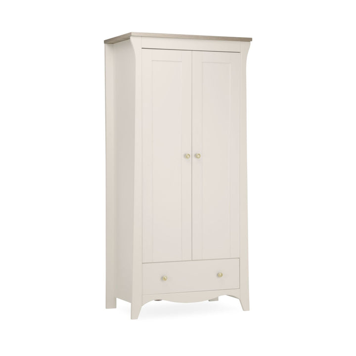 CuddleCo - Clara 2 Door Wardrobe - Cashmere & Ash