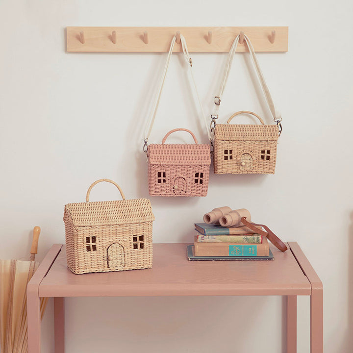 Olli Ella - Rattan Casa Clutch - Straw