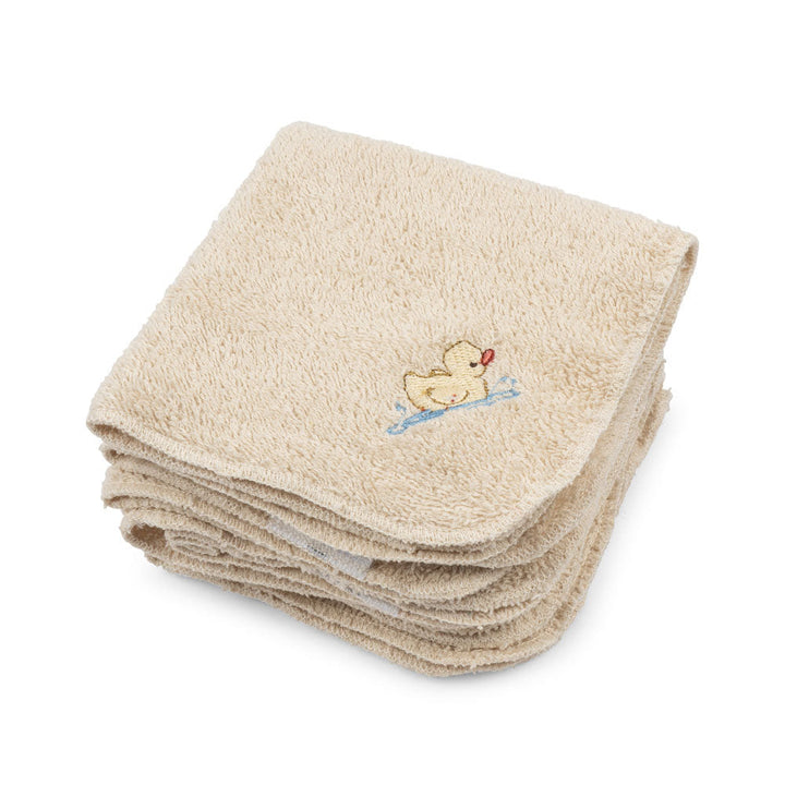 Konges Slojd - Fanga Fontana - Figo - Terry Cloths - Antique White (6 Pack)