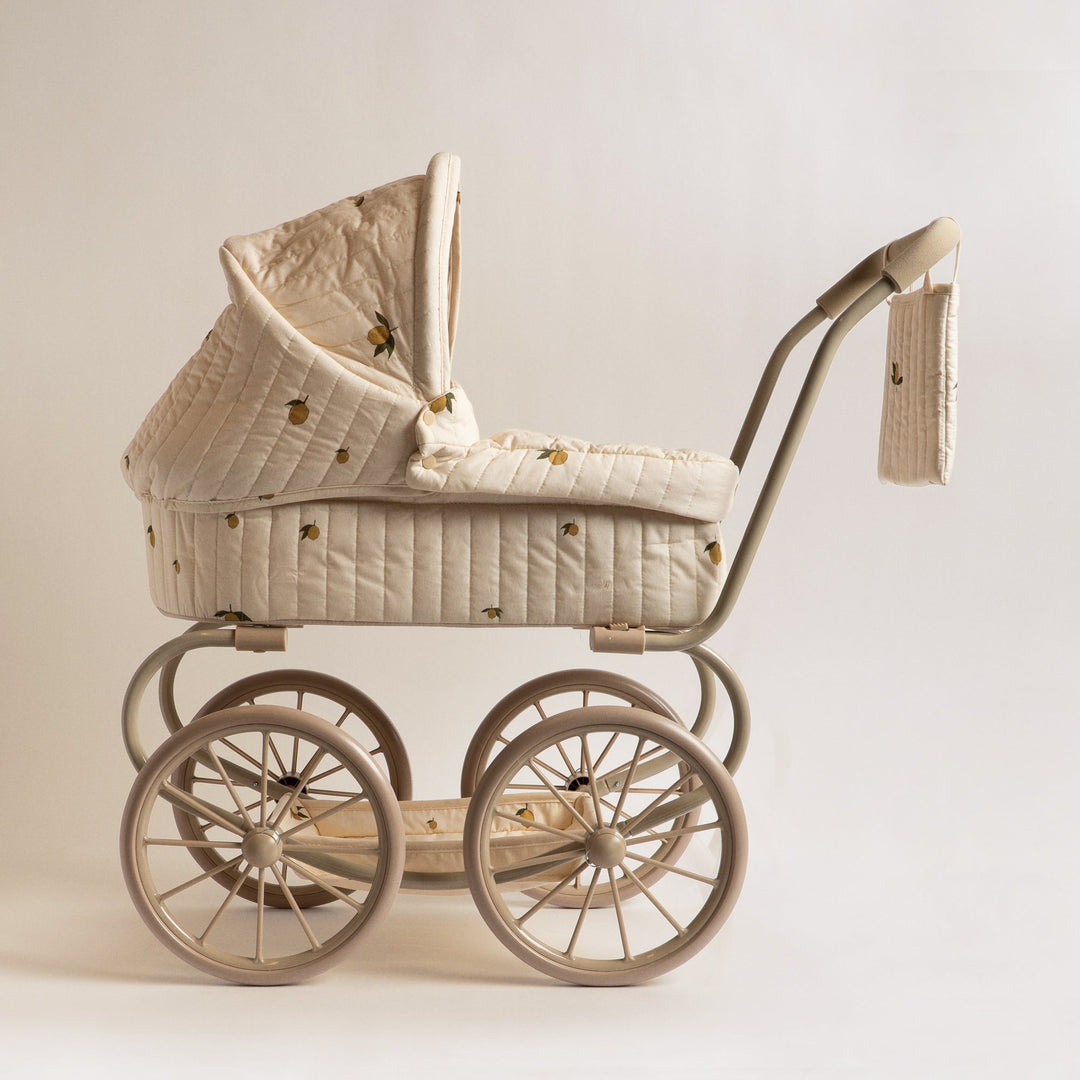 Konges Slojd - Minnie Doll Pram - Lemon - Mabel & Fox