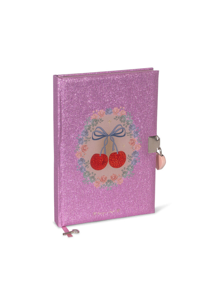 Konges Slojd - My Little Diary - FSC - Cherry Glitter