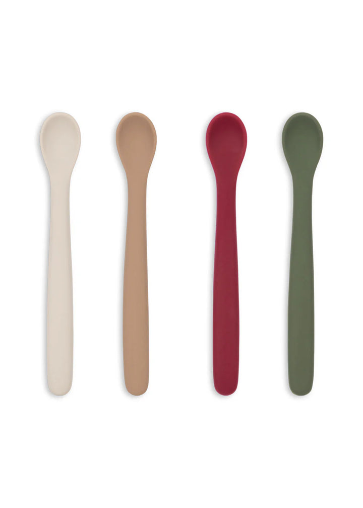 Konges Slojd - Feeding Spoon Set - Forest Mix (4 Pack)