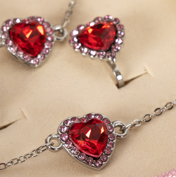 Konges Slojd - All I Wish For Jewellery Set - Pink