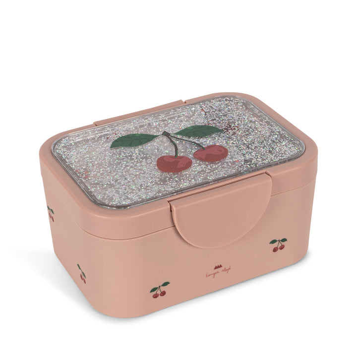 Konges Slojd - Glitter Lunch Box - Cherry Blush