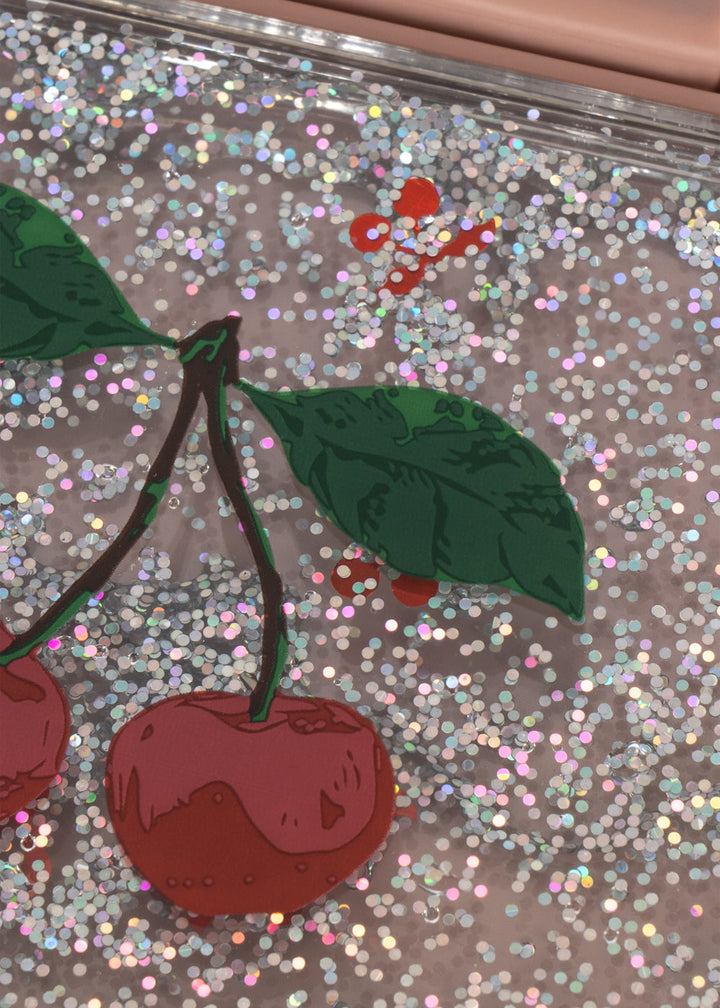 Konges Slojd - Glitter Lunch Box - Cherry Blush