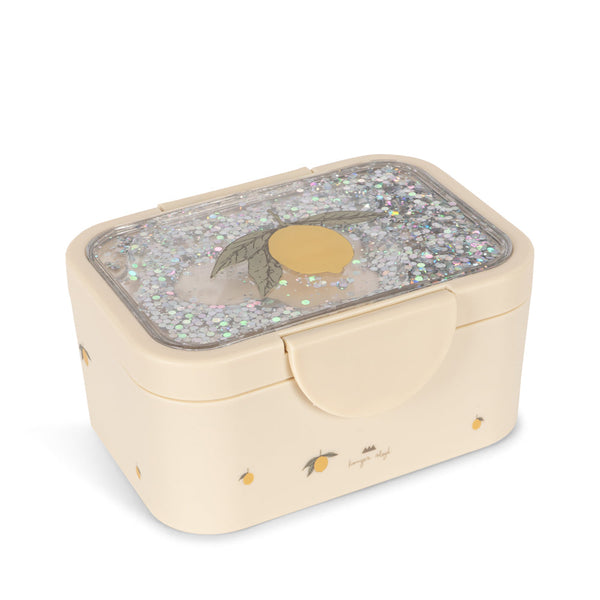 Konges Slojd - Glitter Lunch Box - Lemon