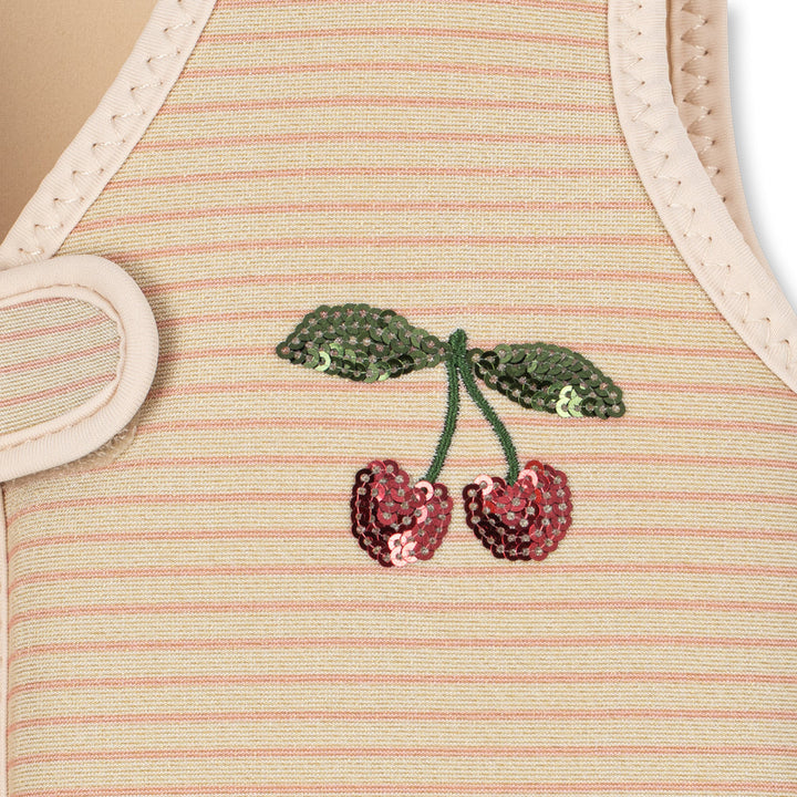 Konges Slojd – Cherry Swim Vest – Rose Stripe