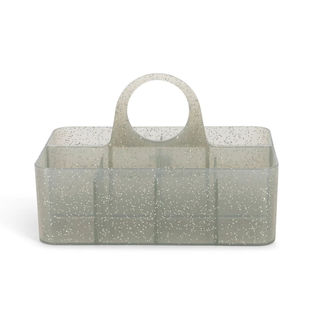 Konges Slojd – Glitter Storage Organizer – Sparkling Blue