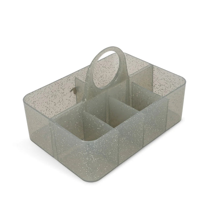 Konges Slojd – Glitter Storage Organizer – Sparkling Blue