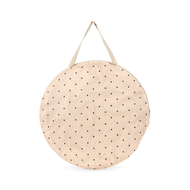 Konges Slojd – Mini Beach Tent Pop Up UV 50+ – Navy Dots