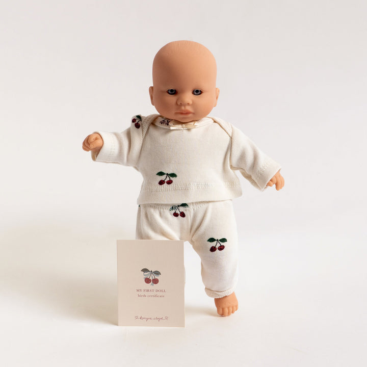 Konges Slojd – My First Mini Doll – Cherry - Mabel & Fox