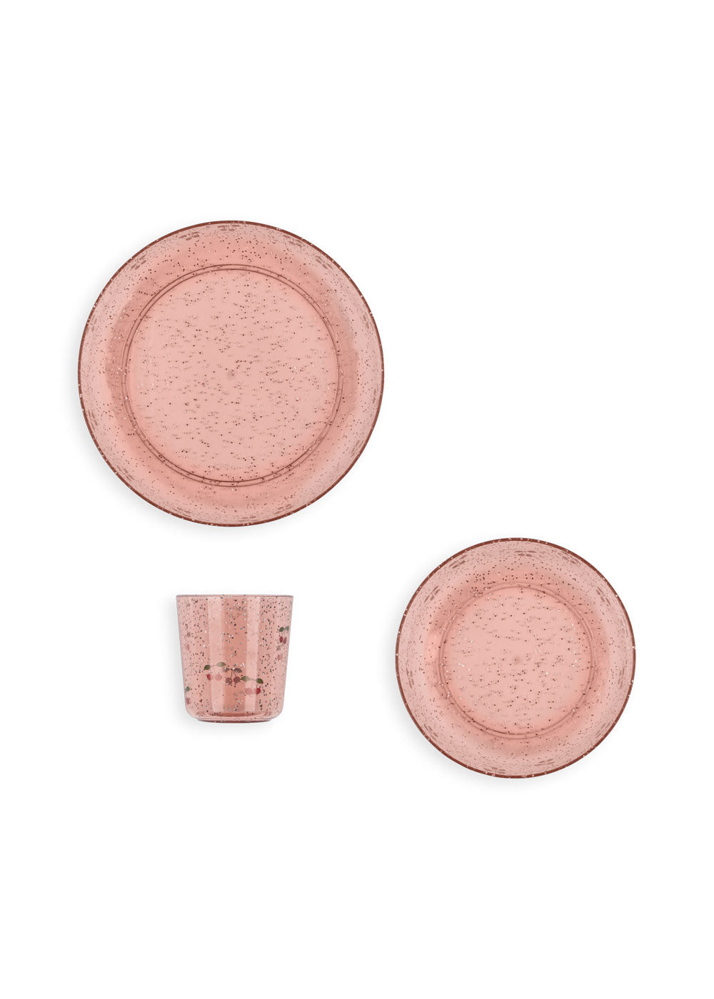 Konges Slojd - Sparkly Dinner Set - Cherry