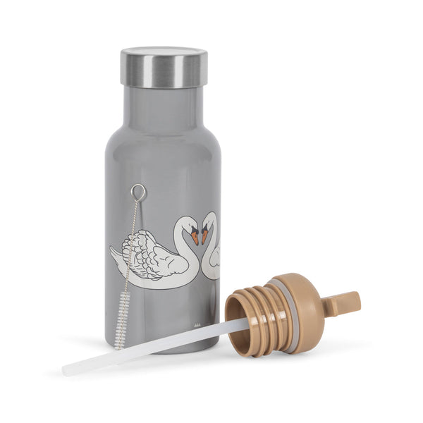 Konges Slojd – Thermo Bottle – Swan Blue - Mabel & Fox