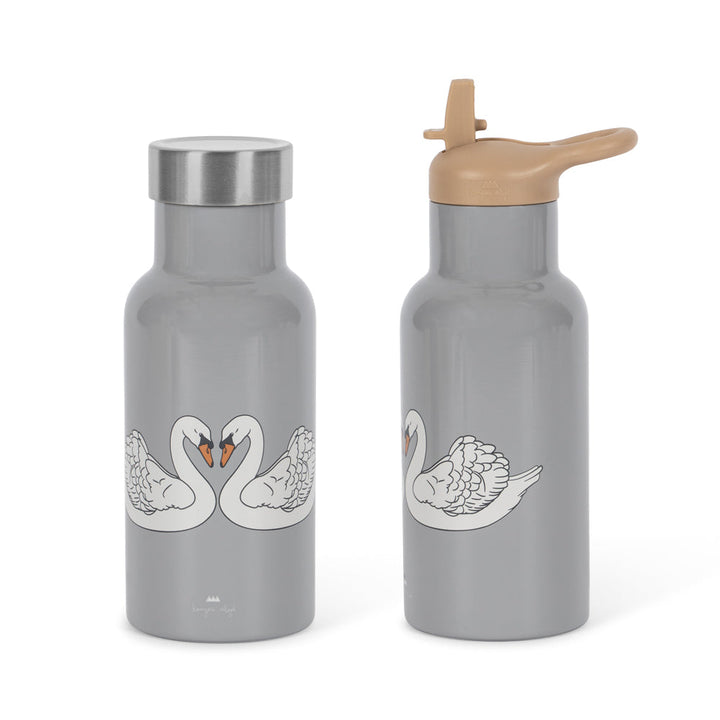 Konges Slojd – Thermo Bottle – Swan Blue - Mabel & Fox