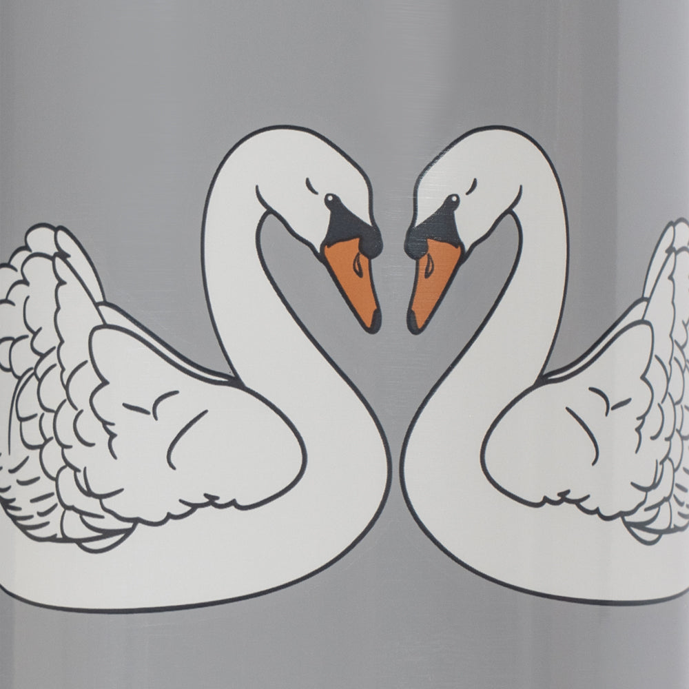 Konges Slojd – Thermo Bottle – Swan Blue - Mabel & Fox