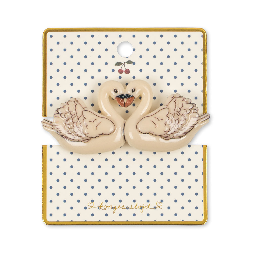 Konges Slojd - Big Hair Clip - Swan