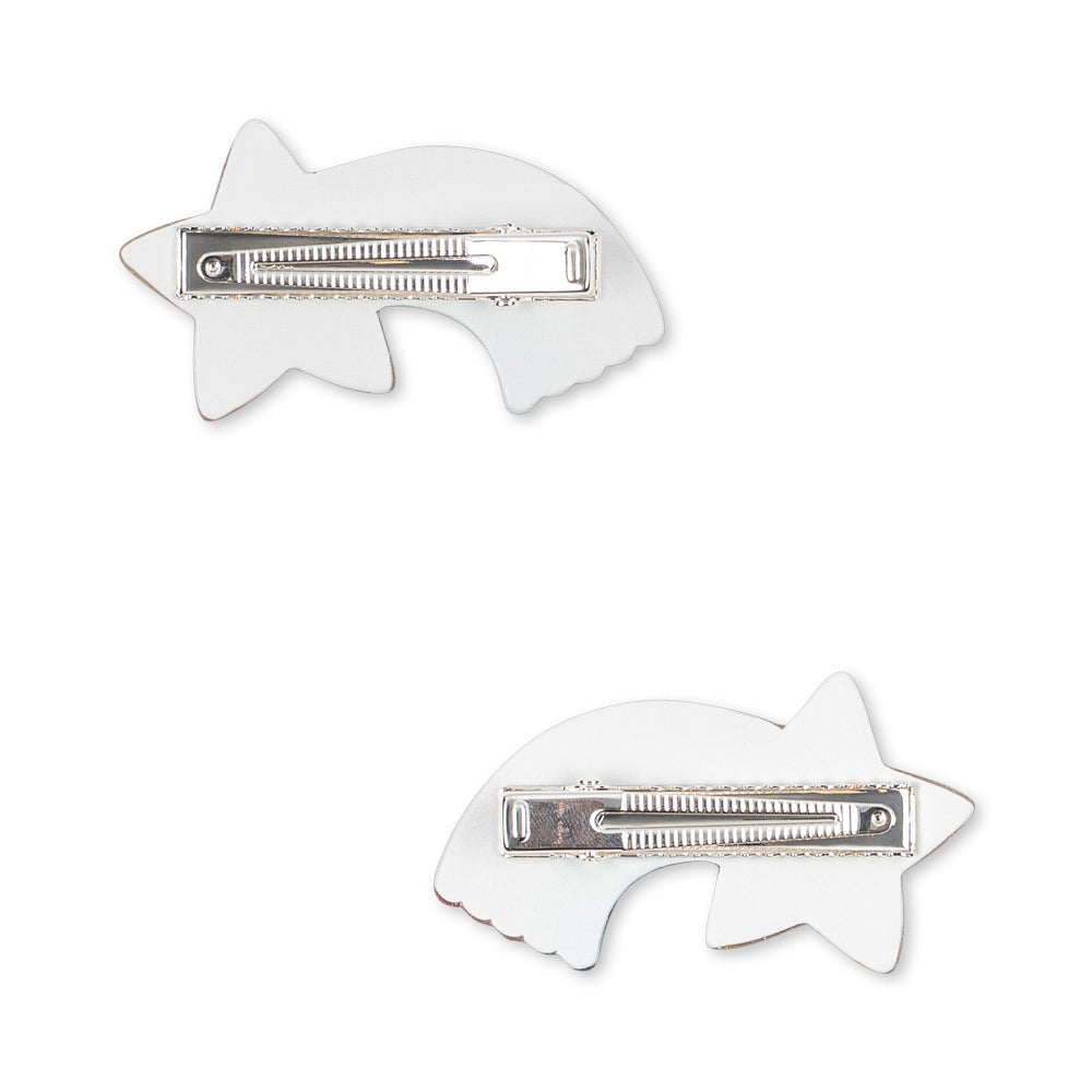 Konges Slojd - Hair Clip - Rainbow Star (2 Pack)