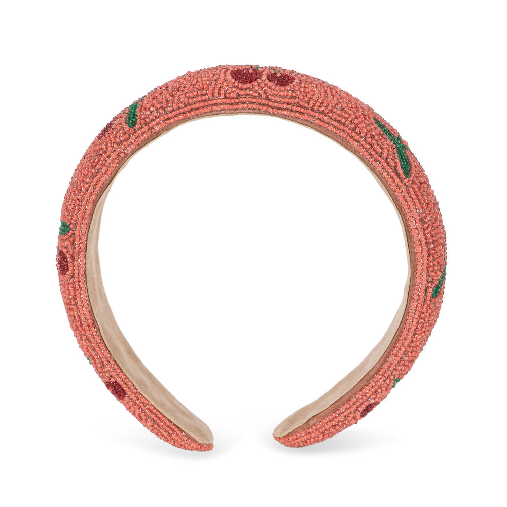 Konges Slojd - Beaded Hairbrace - Cherry