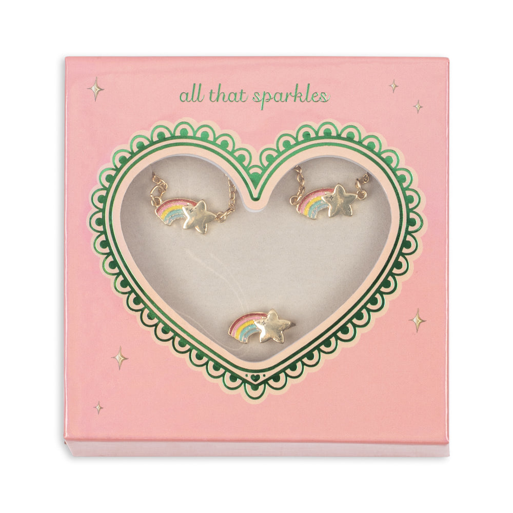 Konges Slojd - Jewellery Set - Rainbow Star