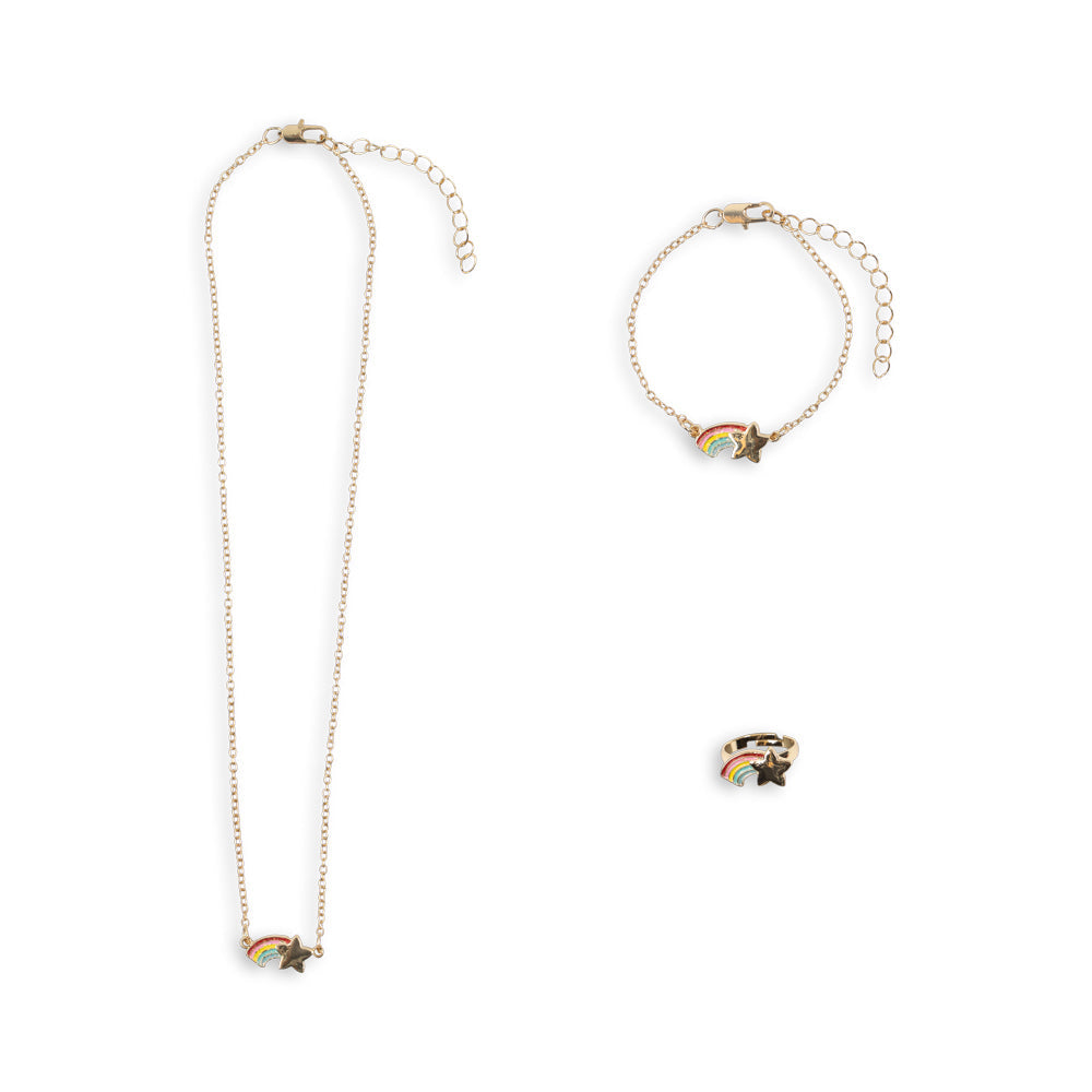 Konges Slojd - Jewellery Set - Rainbow Star