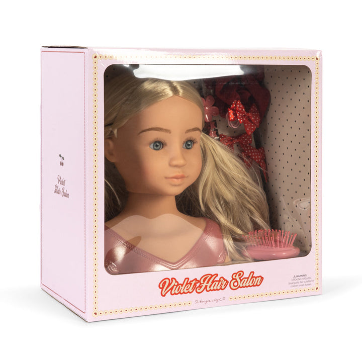 Konges Slojd – Hair Styling Doll - Violet Hair Salon