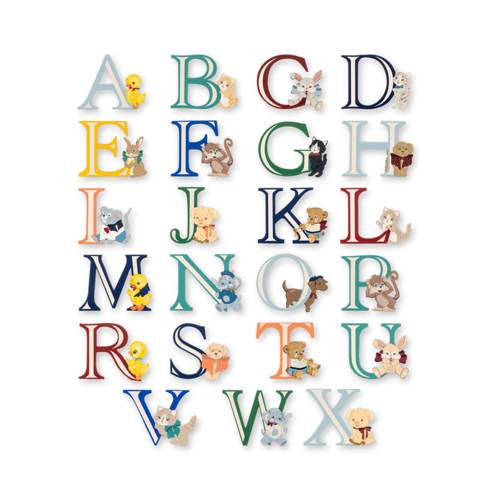 Konges Slojd - ABC Door Letters - A to Z