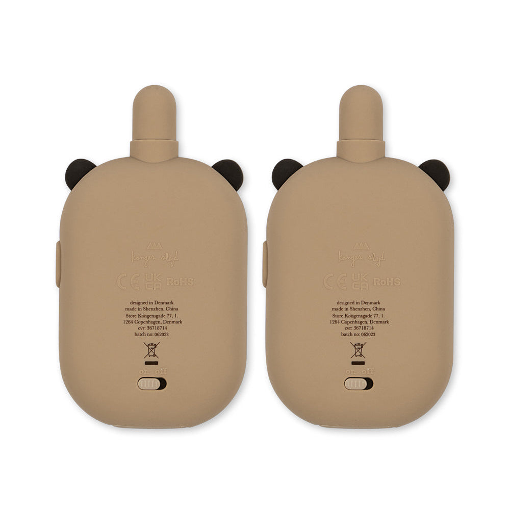 Konges Slojd – Walkie Talkie Set – Panda
