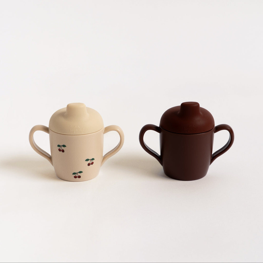 Konges Slojd - Sippy Cup - Cherry (2 Pack)