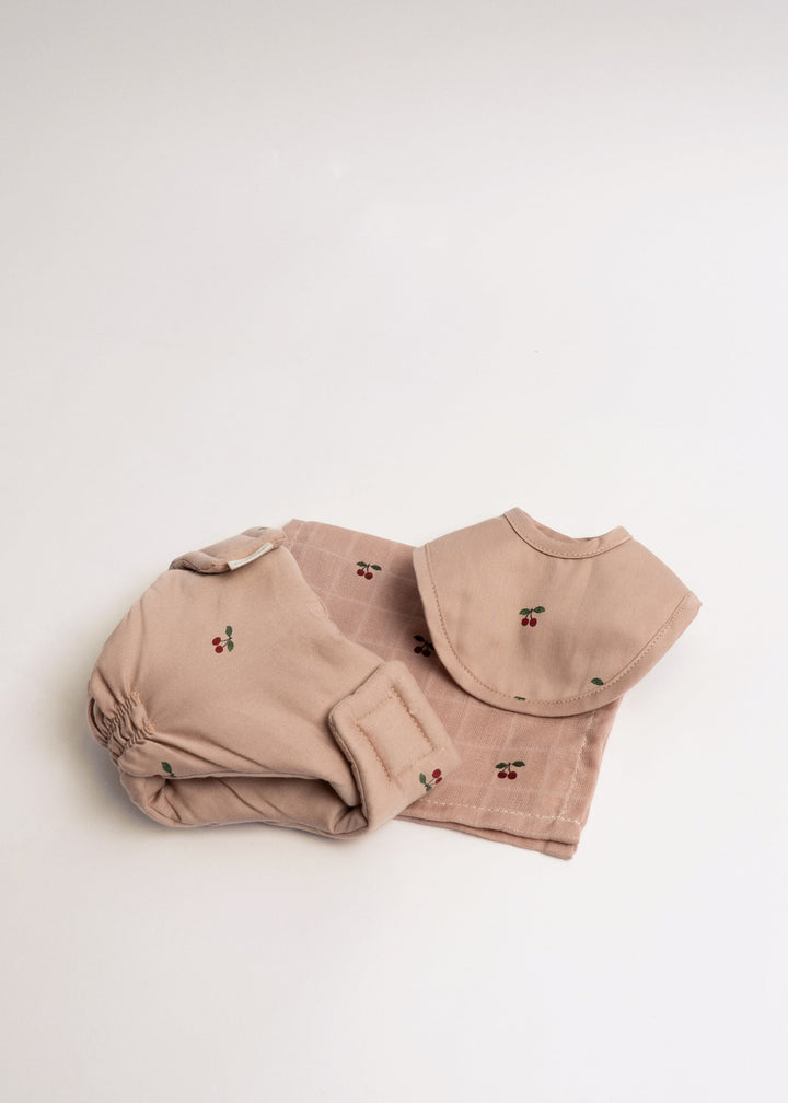 Konges Slojd - Doll Nursery Set - Cherry Blush - Mabel & Fox