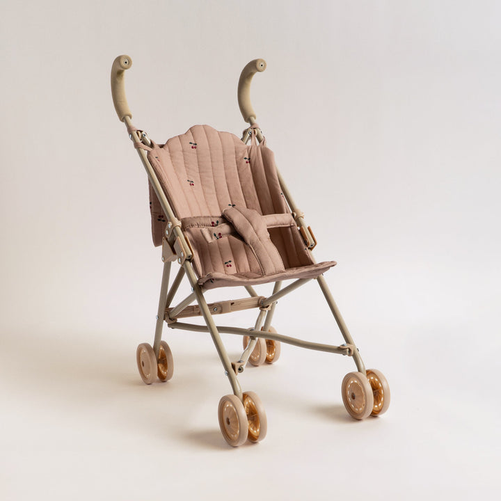 Konges Slojd - Doll Stroller - Cherry Blush - Mabel & Fox