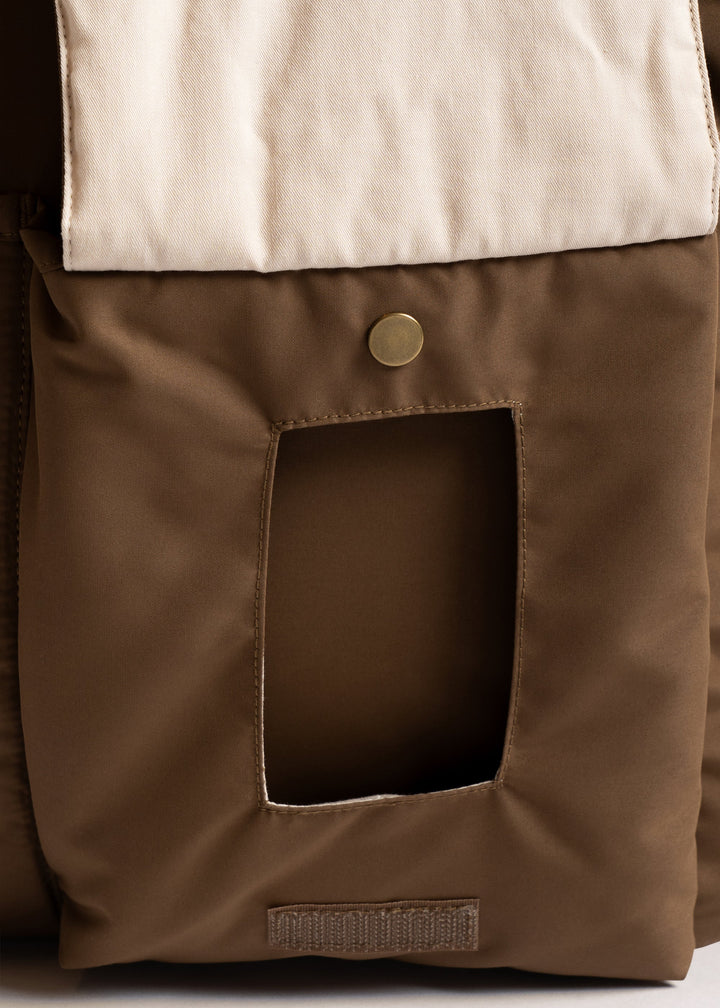 Konges Slojd - All You Need Bag - Walnut - Mabel & Fox