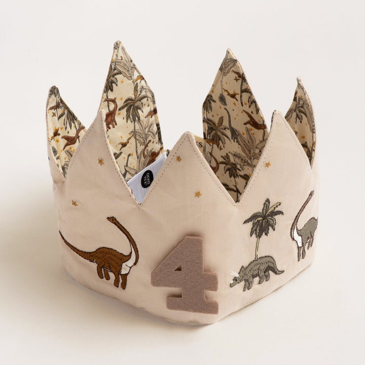 Konges Slojd - Birthday Crown - Dinosaur - Mabel & Fox