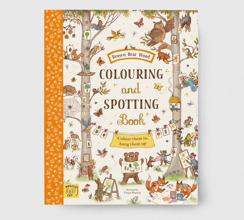 Brown Bear Wood - Colouring & Spotting Book - Colour Them In, Hang Them Up! - Mabel & Fox