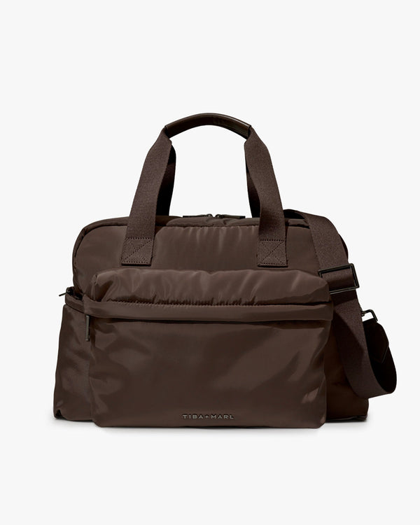 Tiba + Marl Phoenix 2.0 Holdall Changing Bag Chocolate
