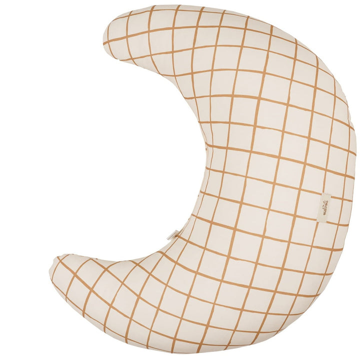 Malomi - Feeding Cushion - Camel Check