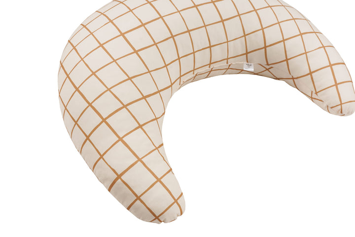 Malomi - Feeding Cushion - Camel Check